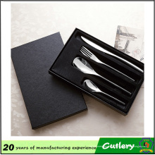Couteau en acier inoxydable et fourchette cuillère 4 ensembles de couverts